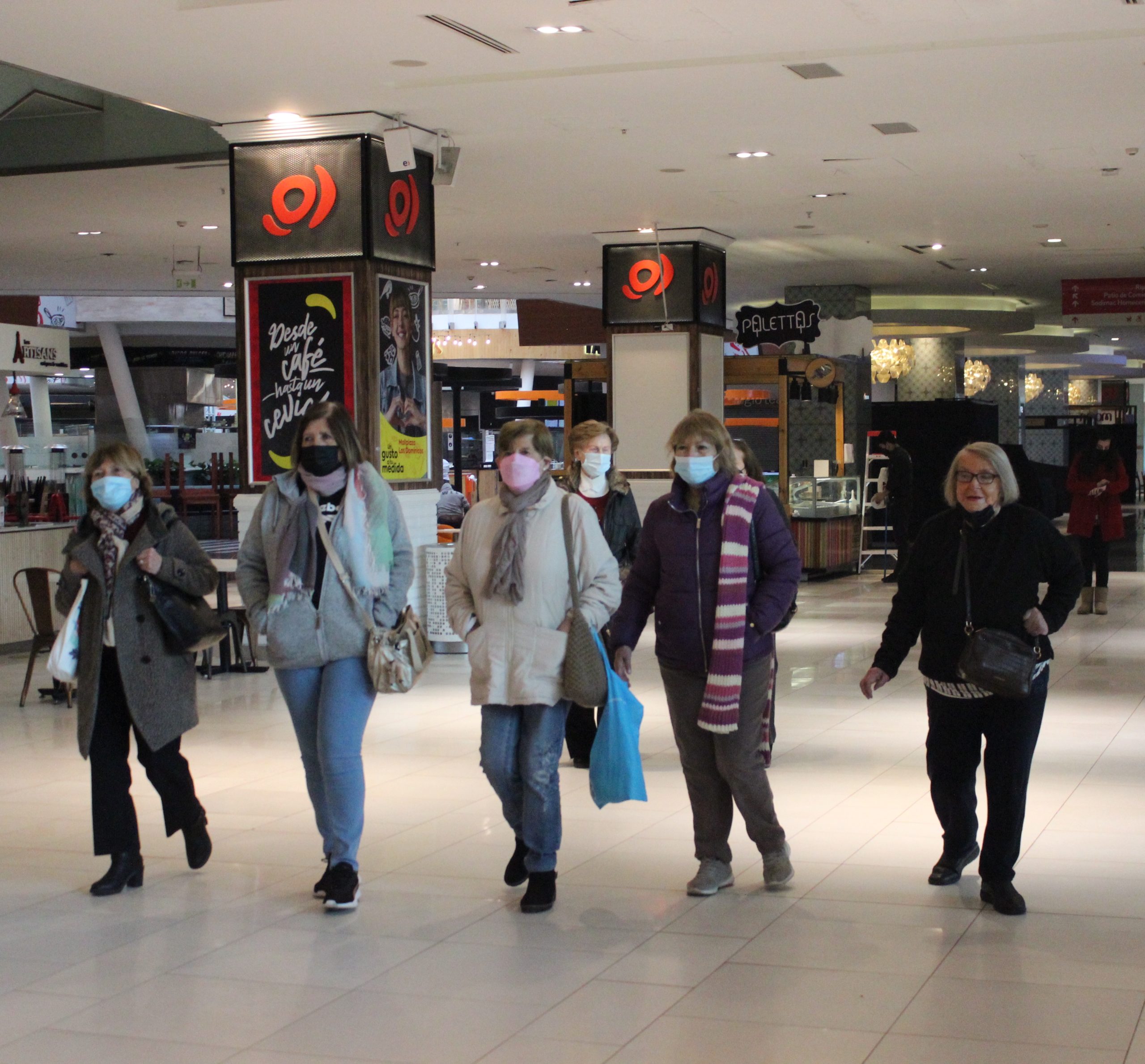 imagen Caminatas paso a paso: Inauguran en Chile el Mall Walking